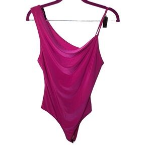 21 saints one shoulder bodysuit size L